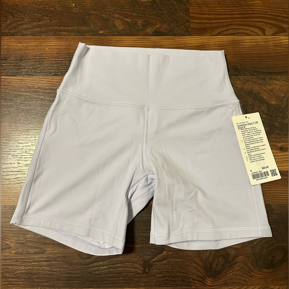 NWT Lululemon Align High-Rise Short 6"